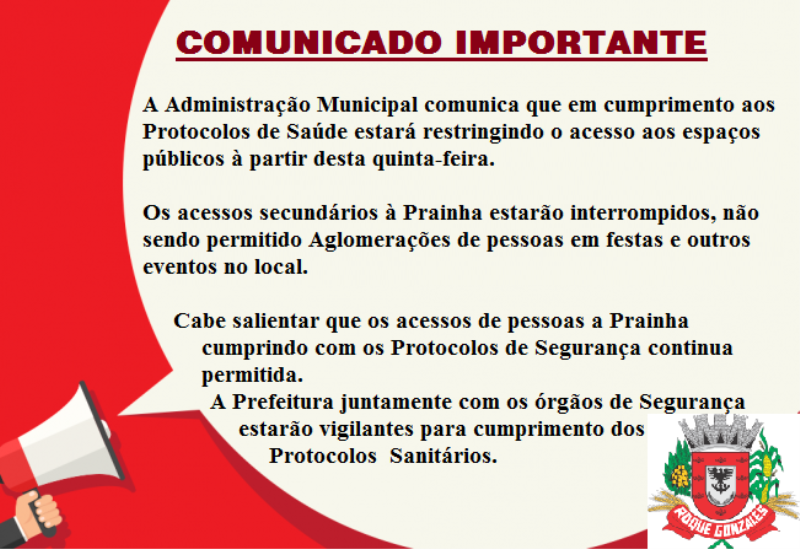 COMUNICADO IMPORTANTE